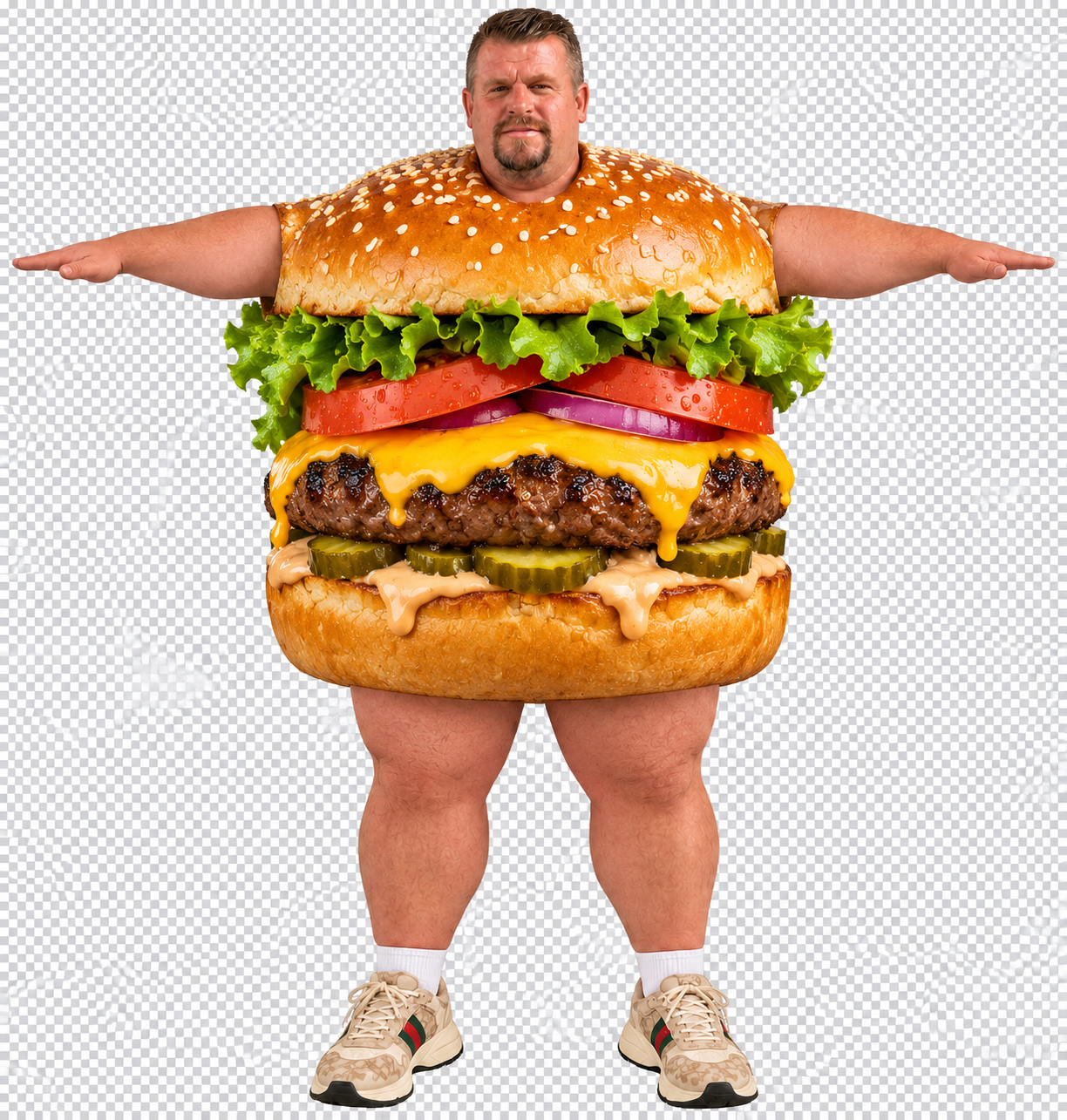 Levende hamburger