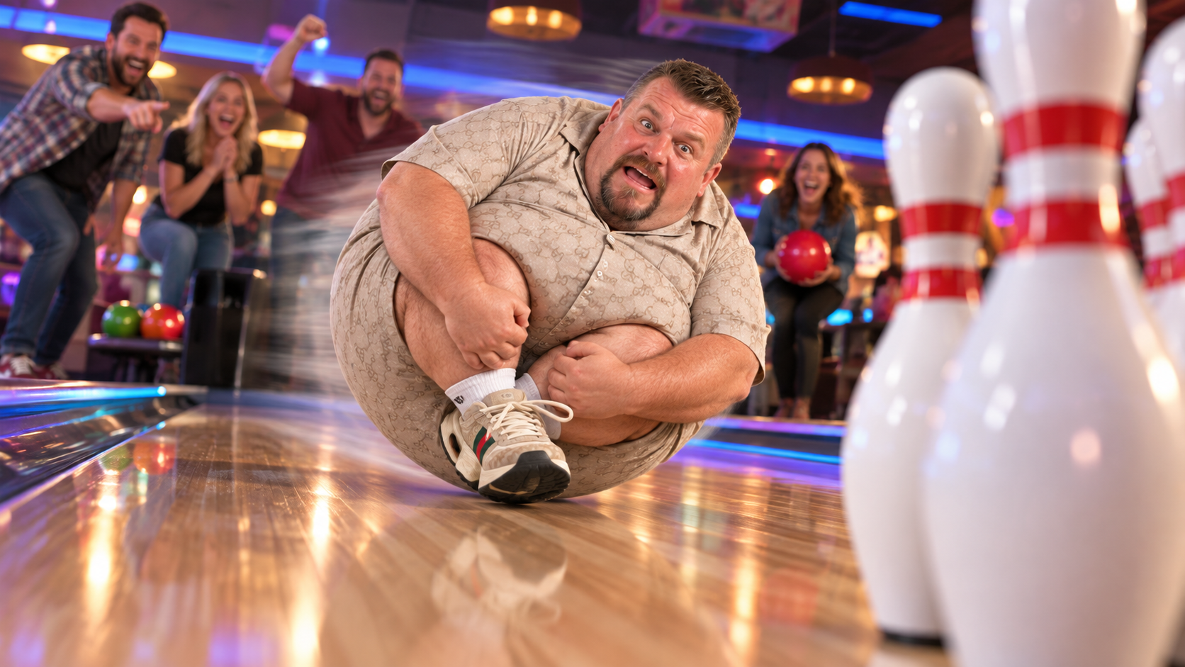 Menselijke bowlingbal